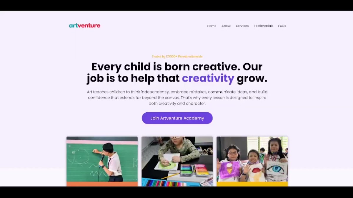 Artventure Academy preview
